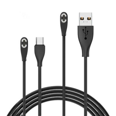 Tragbares, reisefreundliches, praktisches USB-Magnetladekabel, Netzteil für OpenSwim S710 Knochenschall-Kopfhörer