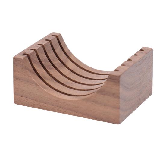 

Деревянный держатель для темпер-экранов эспрессо с 3 слотами. Универсальная подставка для спеченных сетчатых фильтров 51/53/58 мм. Вертикальное хранение для быстрой сушки. Кофейная станция. 1pc