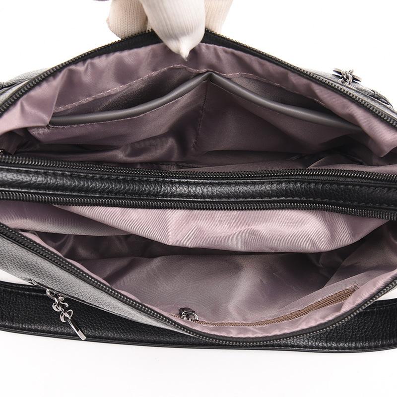 New Summer Mother Bag Korean Version Large Capacity Shoulder Bag Fashionable Middle-aged Mother Women's Crossbody Bag