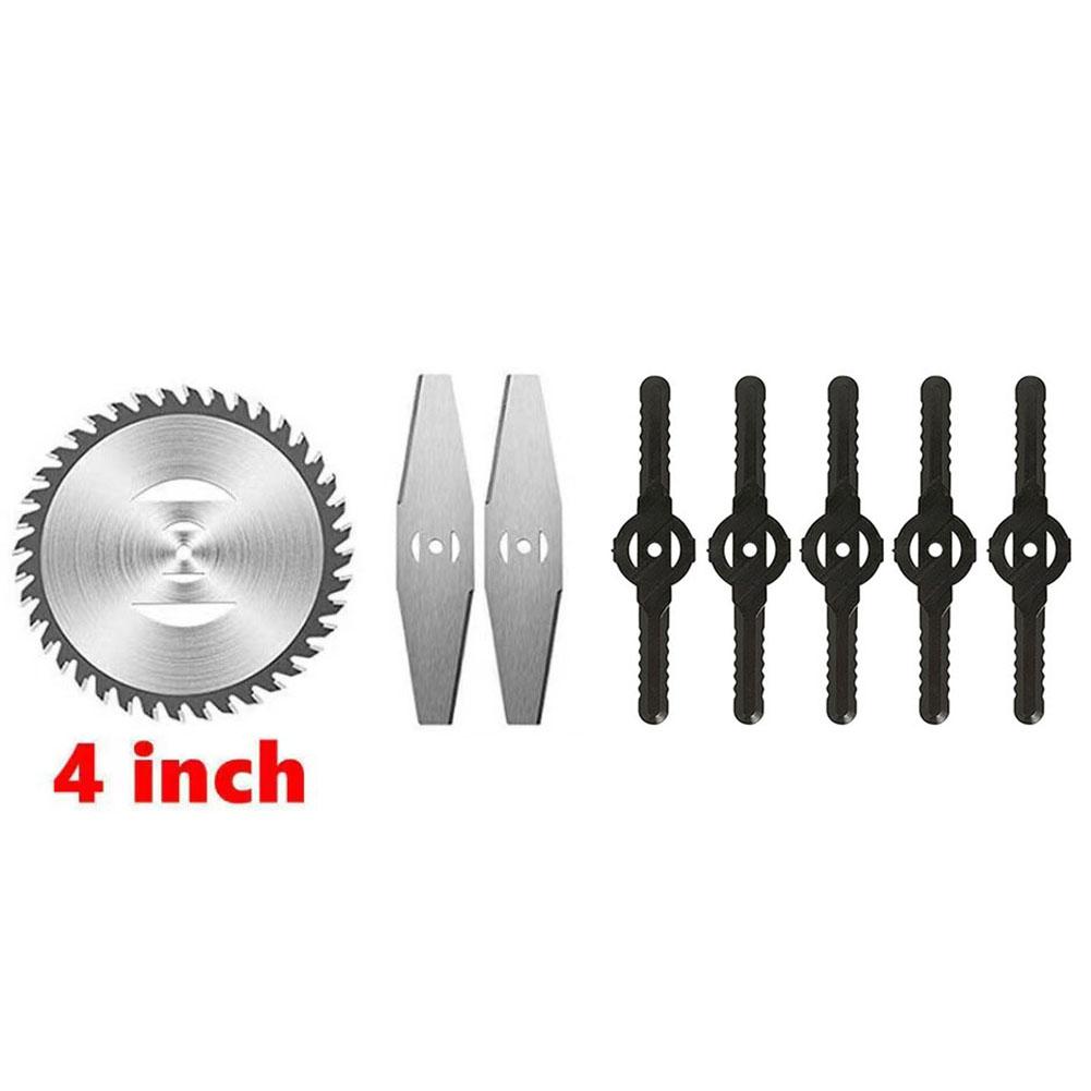 150mm 40 Teeth Metal Grass Trimmer Heads Blade Replacement Weed Eater Saw Blade Lawn Mower Fit Accessory for Garden Power Tool