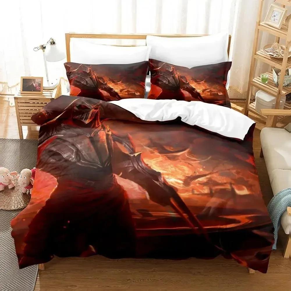 Home textile Game ZED Bedding Set Single Twin Double Queen King Cal King Size Bed Linen Set