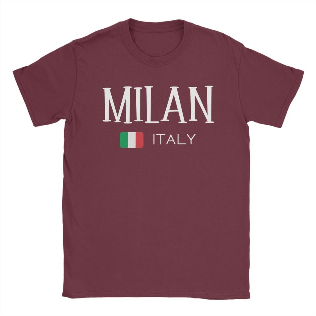 Milan Italy TShirt Trending T Shirts ShortSleeved YK Fun Tshirt Summer Cotton Plus Size XL Tees