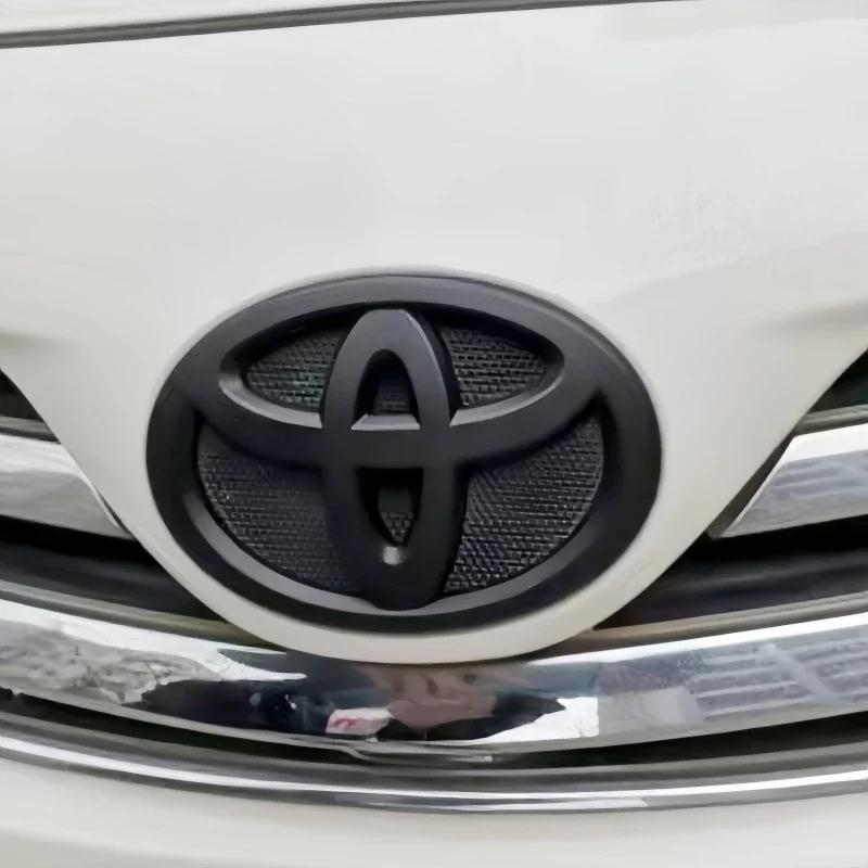 1pc 3D Car Emblem sticker For Toyota Front Grill Hood Rear Trunk Logo Corolla Camry RAV4 Hilux Yaris Prius Prado Badge Accessory