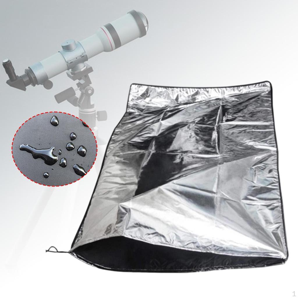 Astronomical Telescope Cover Patio Furniture Thick Adjustable Drawstring Protector Sun Hood