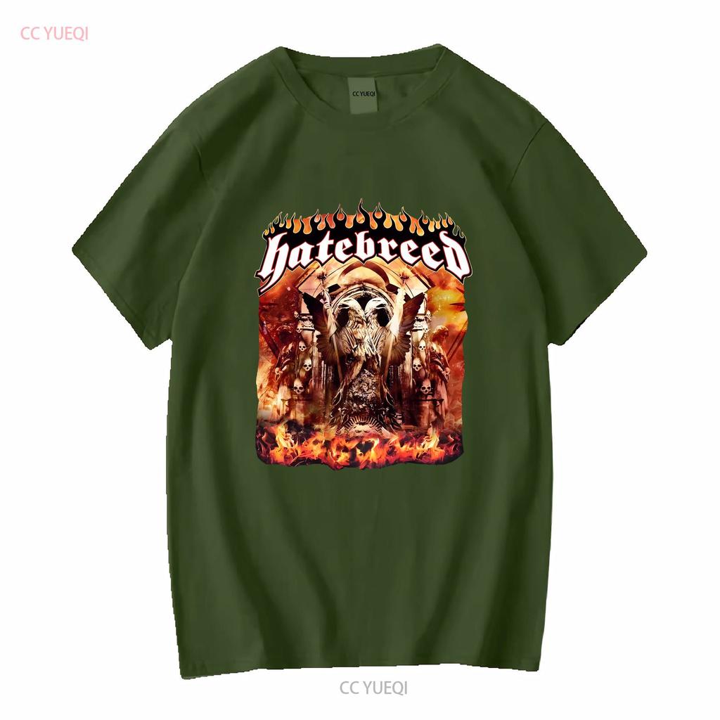 2006 Hatebreed Supremacy T Shirt U2611 Vintage Washed Casual Homme Comfortable Breathable Fashion Slightly Unisex Streetwear