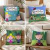 Cartoon Ben  Hollys Little Kingdom Cushion Cover Patterned Cushion Cover Romantic  Cozy Home Sofa Decoration