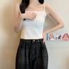 French Niche Design Top with Small Suspenders Internet Celebrity Ins Trendy Solid Color Outer Knitted Vest Women's Summer