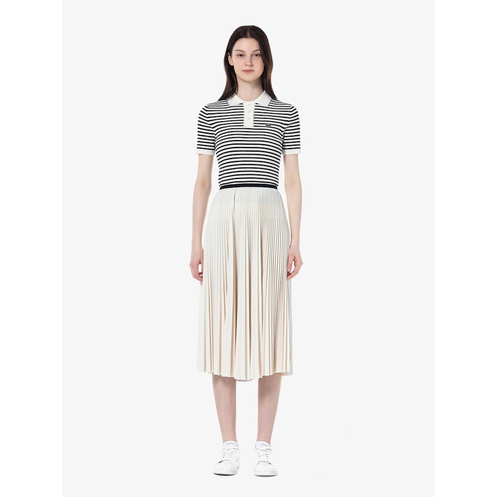 

LacoSte Women S jerSey Pleated Skirt Jf805e 54g 70v q2nJf805e 54g70v 034