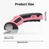 Radio Scissors, Portable USB-Rechargeable Handheld Electric Scissors, Ideal for Cutting Fabric, Cardboard Boxes, Trimming Carpets Office Kitchen Tools