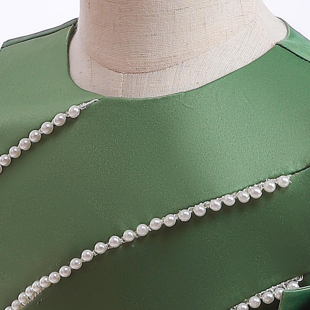 Letní krajkové princeznovské šaty pro děti 3-8leté narozeninové šaty Květiny Dívčí šaty Dětské narozeninové párty Kostýmy Kojenecké šaty