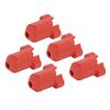 5PCS 3D Printer Hot End Cover 300 Degrees C High Temperature Resistant Printer Heater Block Silicone Cover