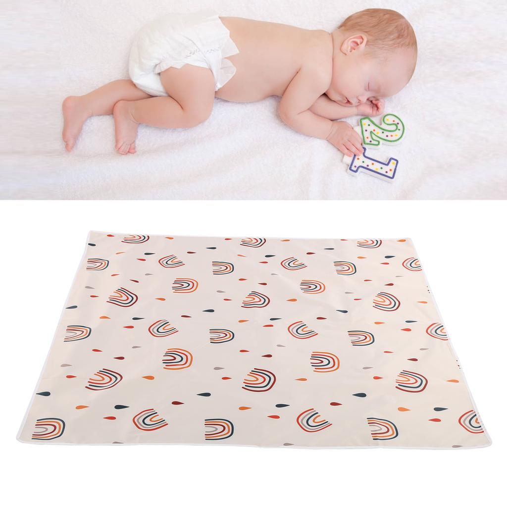 Baby Dining Chair Mat Waterproof Under High Chair Floor Protector AntiSlip Play Mat(110 X 110CM