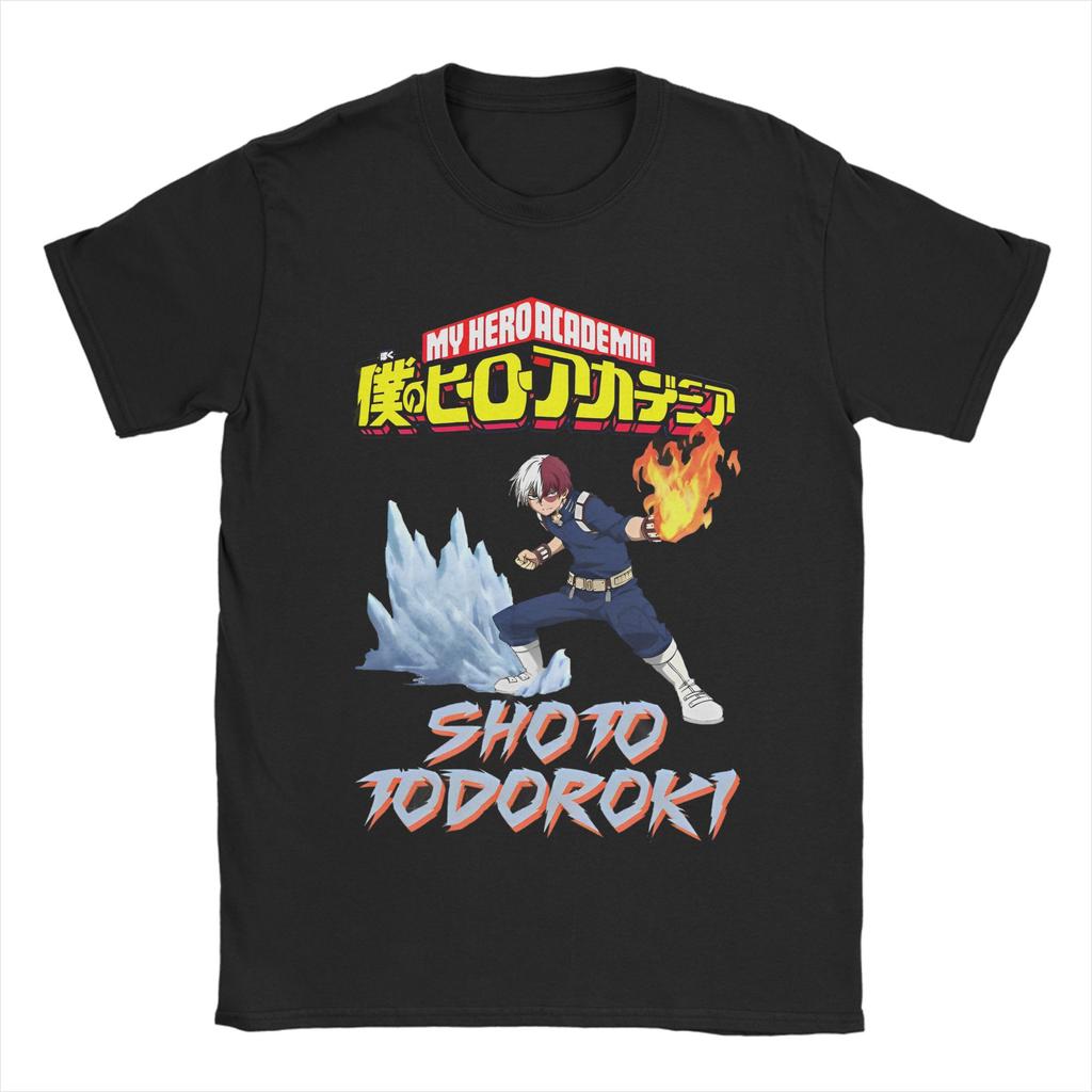 My Hero Academia Plus Ultra Gym T Shirts Men Women Pure Cotton Novelty T-Shirts Crew Neck  Tees Short Sleeve Clothes Printed