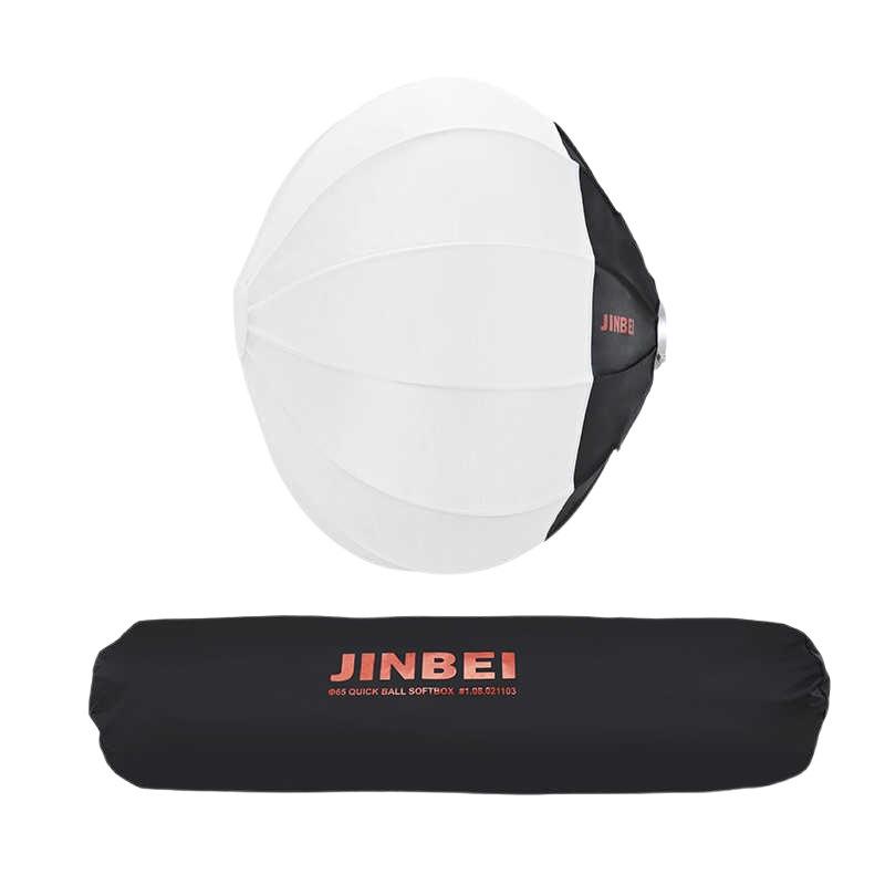 8K Gold 56CM/65CM/85CM Spherical Softbox: Portable Photography Light Ball Cover