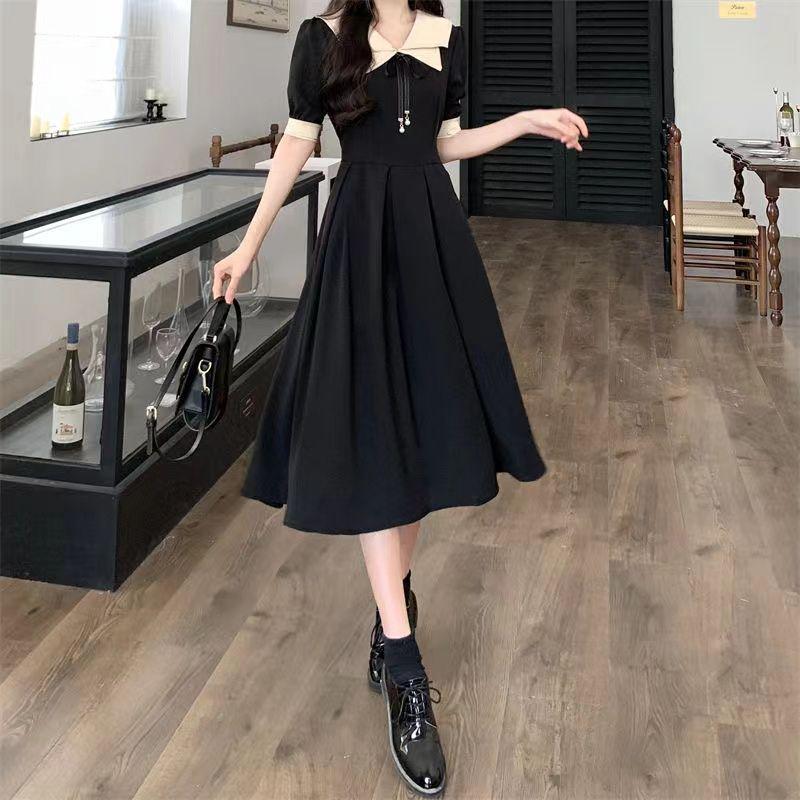 2026 Summer Hepburn Style Plus Size A-line Dress: Versatile, Fashionable, Age-Defying Women's Skirt
