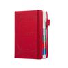 PU Leather Schedule Planner Notepad English Office Work Planner  Stationery