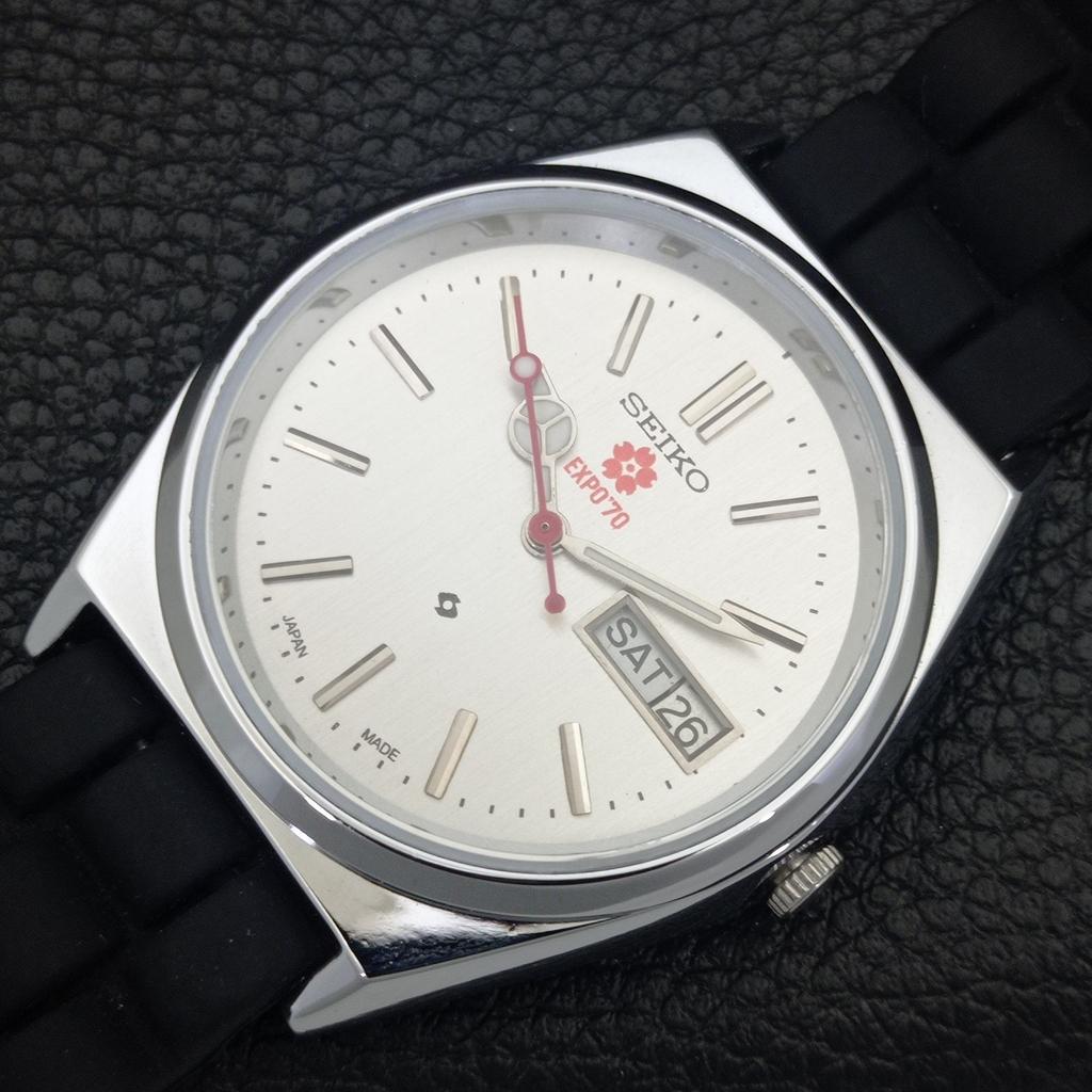 REFURBISHED VINTAGE SEIKO EXPO 70 AUTOMATIC 6309A JAPAN MENS WATCH A441782-1 Sk-a441782