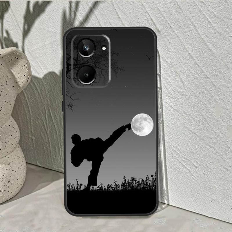 Kung Fu Karate Taekwondo Martial Arts For Realme C55 C53 C67 C75 C71 C61 C33 C63 C51 C65 10 11 12 13 14 Pro Plus GT7 15 Pro Case