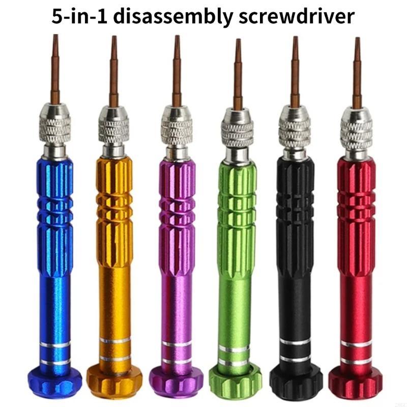 28GC 5-in-1 Multifunctional Screwdriver for Smartphone Electronics Computer Watch Portable Screwdrivers Repair Tool