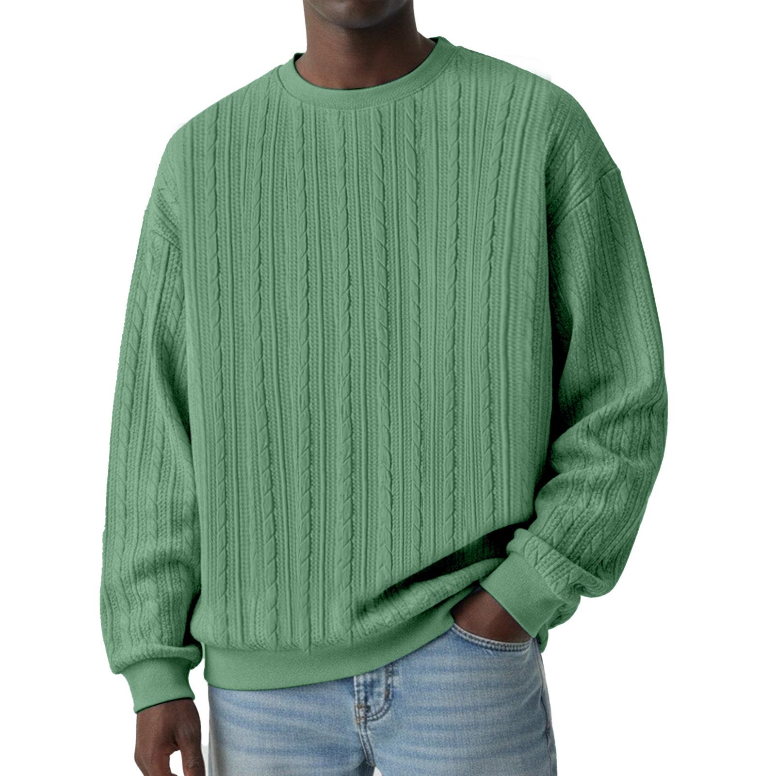 

Men s Leisure Round Neck Half Zipper Print Long Sleeves Hoodie L зелёный