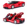 1/32 Laferrari Alloy Sports Car Model Diecasts Metal Toy Vehicles Car Model High Simulation Sound and Light Kids Gifts