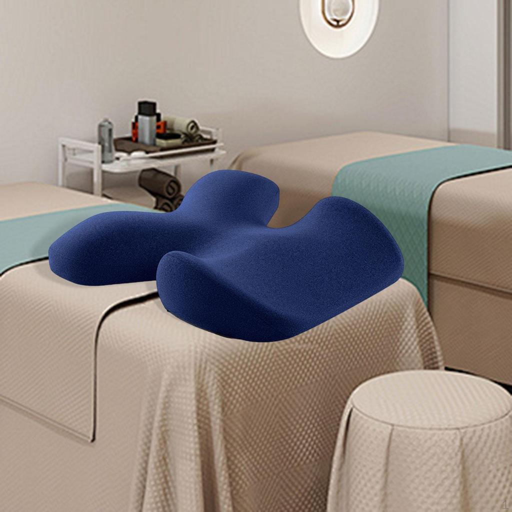 Breast Pillow for Massage Memory Foam Lying Down Table Rest Multipurpose Salon