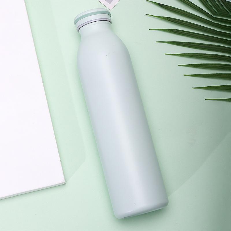 Fashion New High-Value Stainless Steel Milk Bottle Mini Double-Layer Thermos Cup Large Capacity 304 Coke Bottle
