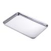 Storage Bread Heavy Duty Rectangle Stainless Steel Sturdy Loaf Pan Cake Dish Cookie Sheets Baking Tray