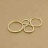 Brass Keychains Gold Color Open Jump Rings Diy Jewelry Making Accessories