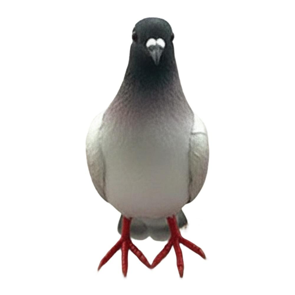 

Realistic Appearance Foam Pigeon Model Lifelike Pigeon black gray