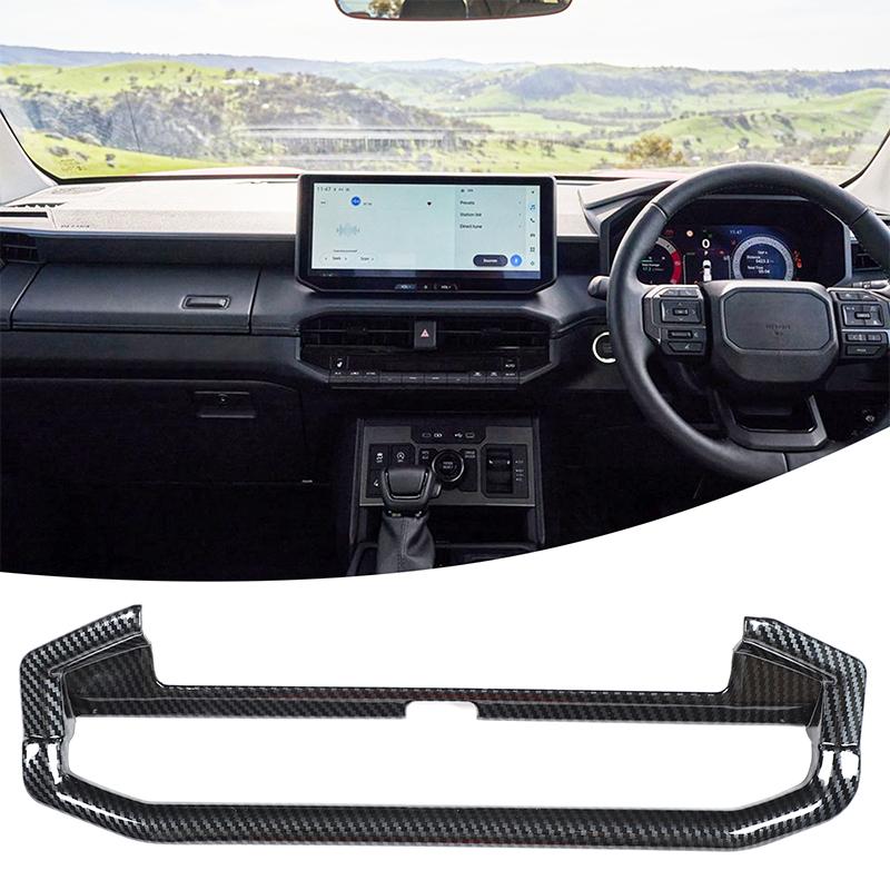 ABS Carbon Fiber For Toyota Hilux 2026+ Interior Accessories Door Handle Window Rises Switch Cover Gear Box Shift Panle Cover