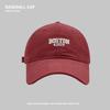 Letter embroidered baseball cap children's fashion show face small peaked cap versatile increase deepening couple sports cap
