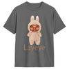 Kanye Wests Layeye TShirt Summer Pure Cotton TShirts For Unisex Casual Tee Shirt Short Sleeve Y2K Casual Tees