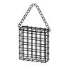Suet Cage Bird Feeder Outdoor Garden Iron Cages Outside Hanging Suet Feeder