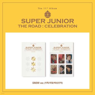 Super Junior - 11th Album : Vol.2 The Road : Celebration [SNOW Ver.] [Leeteuk/Heechul/Yesung/Eunhyuk]