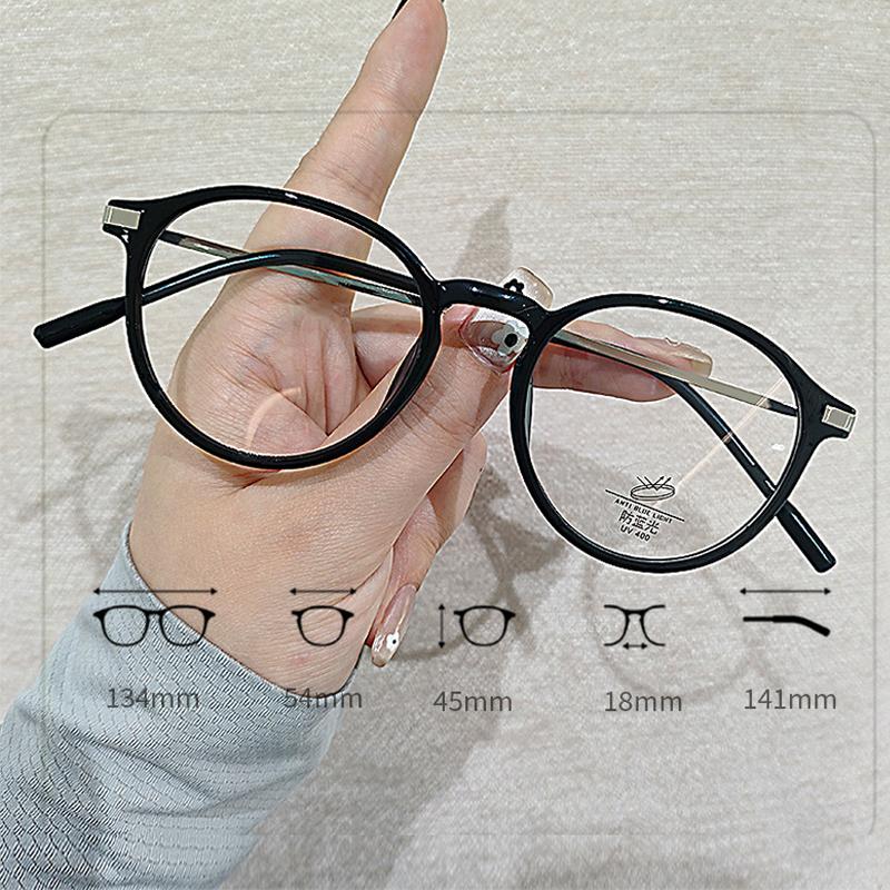 Xiaomi New Retro Ultra-light Round-framed Reading Glasses, Anti-blue Light Fashionable Reading Glasses For Both Men And Women 5028