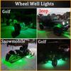 10Pcs Truck Trailer Side Marker Indicators light Car Signal Brake Rear Warning Tail Light LED 12V 24V Warning Lamp