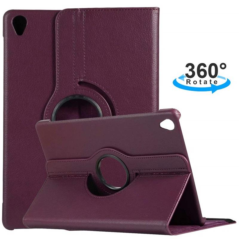 Чехол для планшета Huawei MatePad Pro 11 2022 GOT-AL09/AL19 GOT-W09/W29 с вращающимся на 360 кронштейном откидной подставкой MatePad 11 чехол из искусственной кожи Mediapad M5 8.4 фиолетовый
