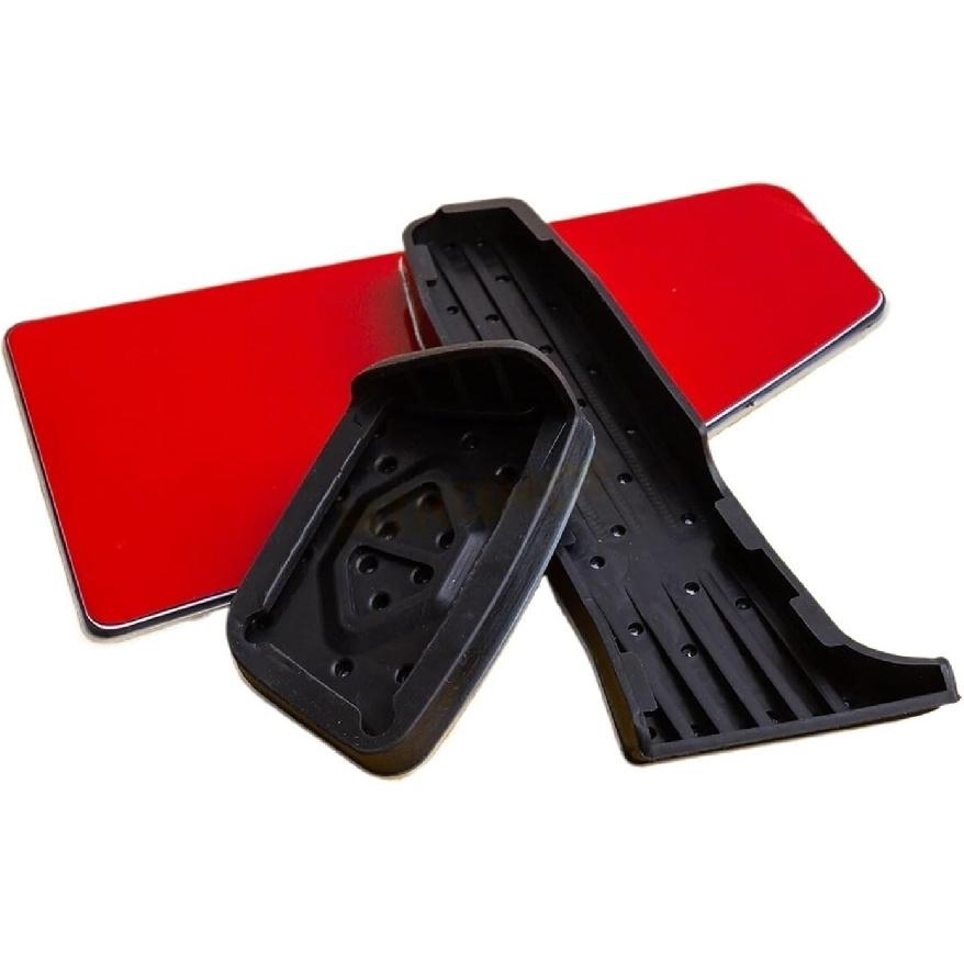 Non-Slip Footrest Foot Rest Gas Brake Accelerator Pedal Cover Set Compatible for Lexus RX350h RX450h+ RX500h 2023 2024 2025 Accessories