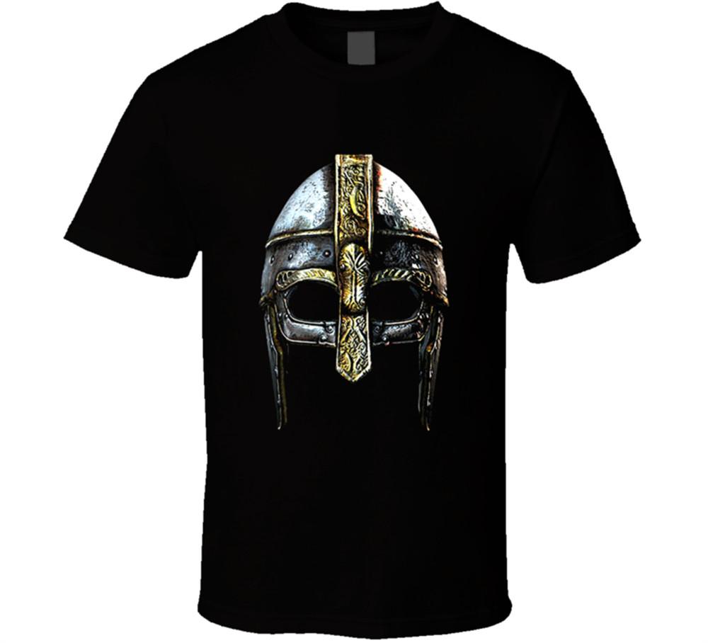 Helmet Viking Walhalla Odin Thor Movie Game Retro T Shirt Tee Gift New