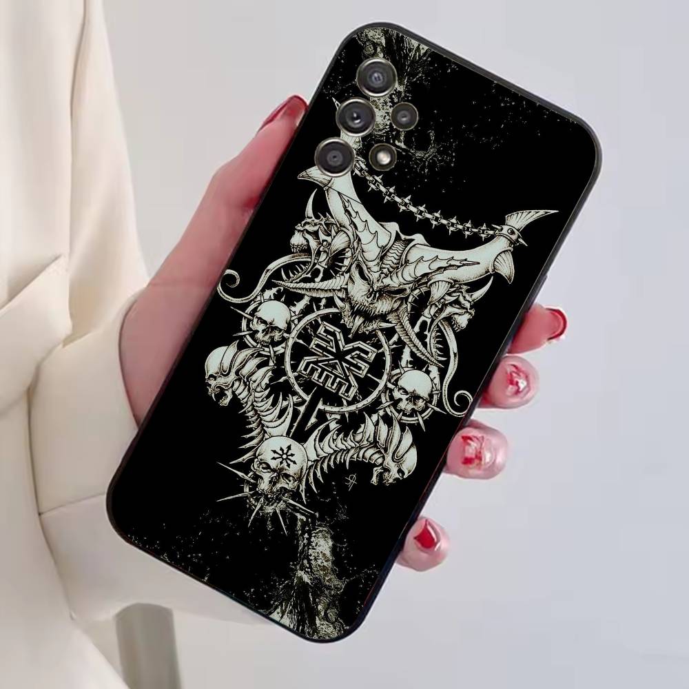 Custodia GamePhone W-Warhammer 40k Per Samsung S25,S24,S21,S22,S23,S30,Ultra,S20,Plus,Fe,Lite,Note,10,Copertina Nera