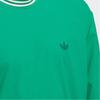 adidas Originals Ss24 Rolling Links Series Logo Sport Stripe Long Sleeve Sweatshirt Men Sweatshirt Smoke-Green JE9340