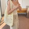 Women Straw Bag Hollow Tote Bag Shoulder Bag Fashion Shopping Bags Handbag