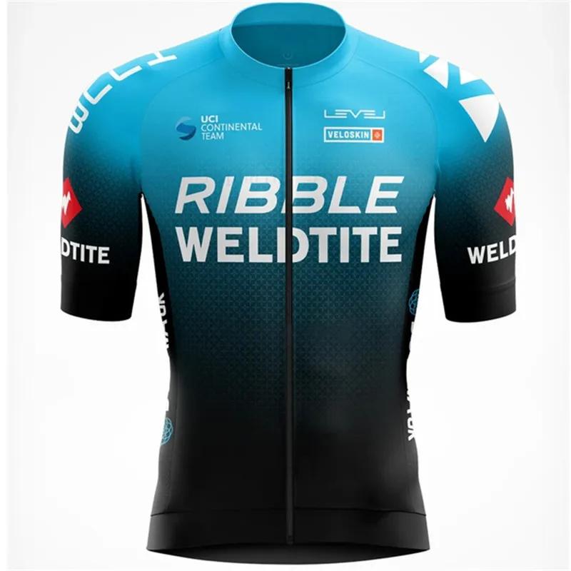 Set Maglia da Ciclismo Estiva 2025 Uomo Abbigliamento Ciclismo Maglie Bici da Strada Completo Pantaloncini con Bretelle da Bicicletta Abbigliamento MTB Maillot Culotte Wear