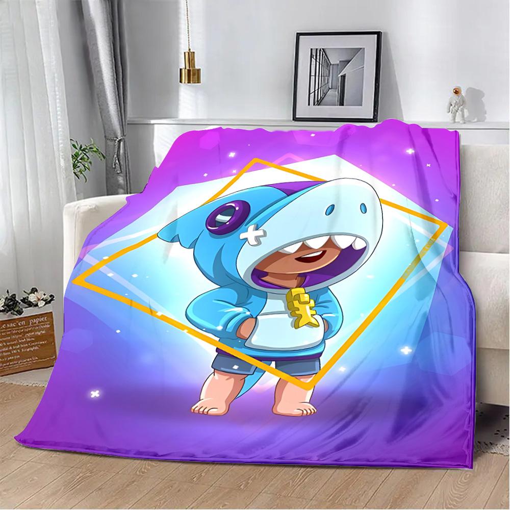 

Аниме Игры B-Brawl-Leon Печатное одеяло Одеяла для пикника Теплое одеяло Мягкое и удобное одеяло Для дома и путешествий Подарок на день рождения 76x102cm(30x40in)