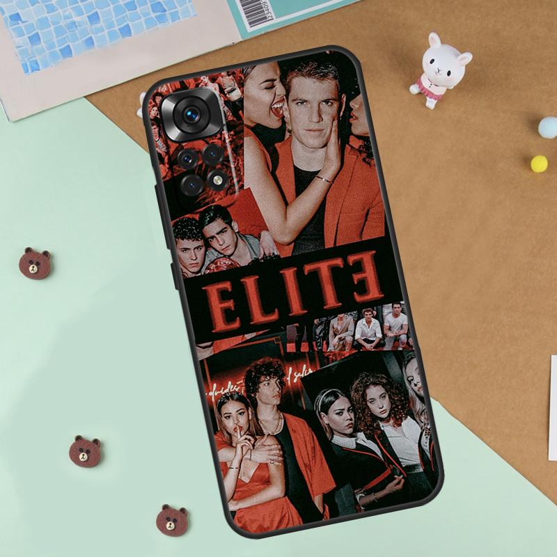 

Spain TV Series ELITE Case For Xiaomi Redmi Note 13 14 9 10 11 12 Pro 10S 11S 12S Cover For Redmi 13C 10C 12C 14C Redmi Note 9