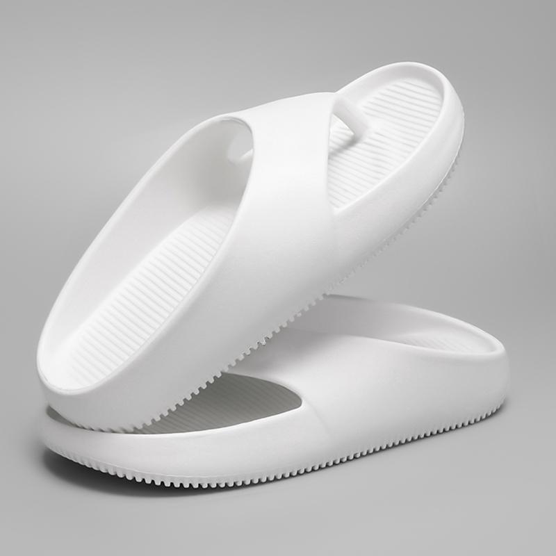 Summer Eva Men Slippers Non-slip Mens Flip Flops Outdoor Fashion Beach Shoes Lightweight Comfortable Indoor Home Bathroom Shoes