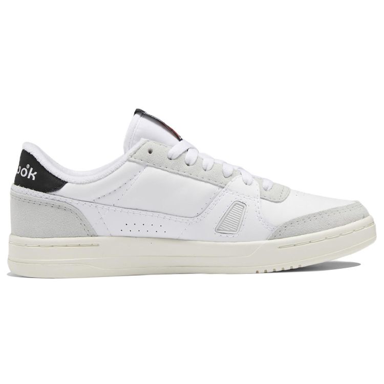 Reebok LT Court Balti Juodi Grynai Pilki Unisex Sportbačiai Debesų Balti Pagrindiniai Juodi Grynai Pilki-2 GX8909