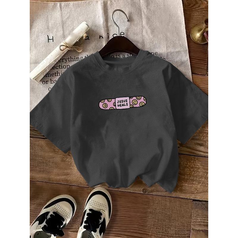 Same Style Summer Short Sleeve T-Shirt Women'S Printed Fashion