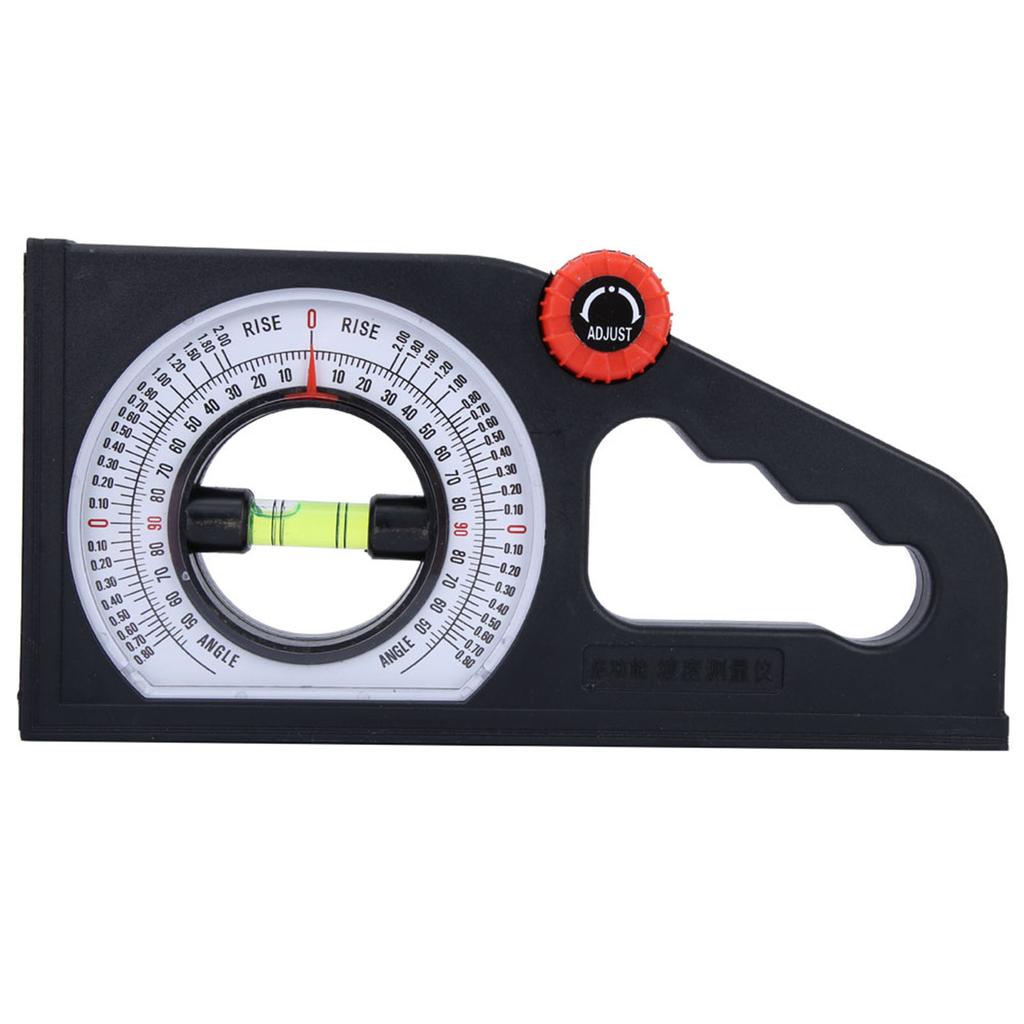 Multifunctional ABS Engineering Slope Meter Angle Measuring Scale Tool(without Magnetism)